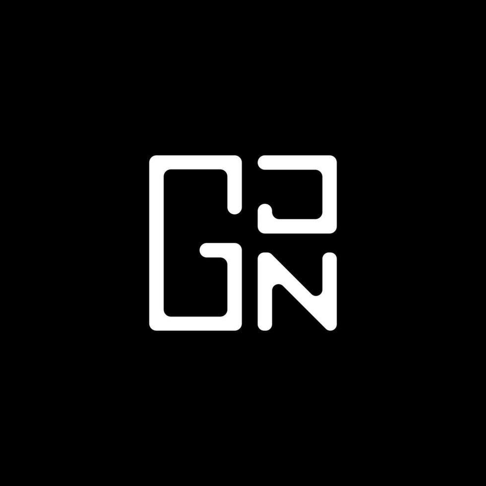 GJN letter logo vector design, GJN simple and modern logo. GJN luxurious alphabet design