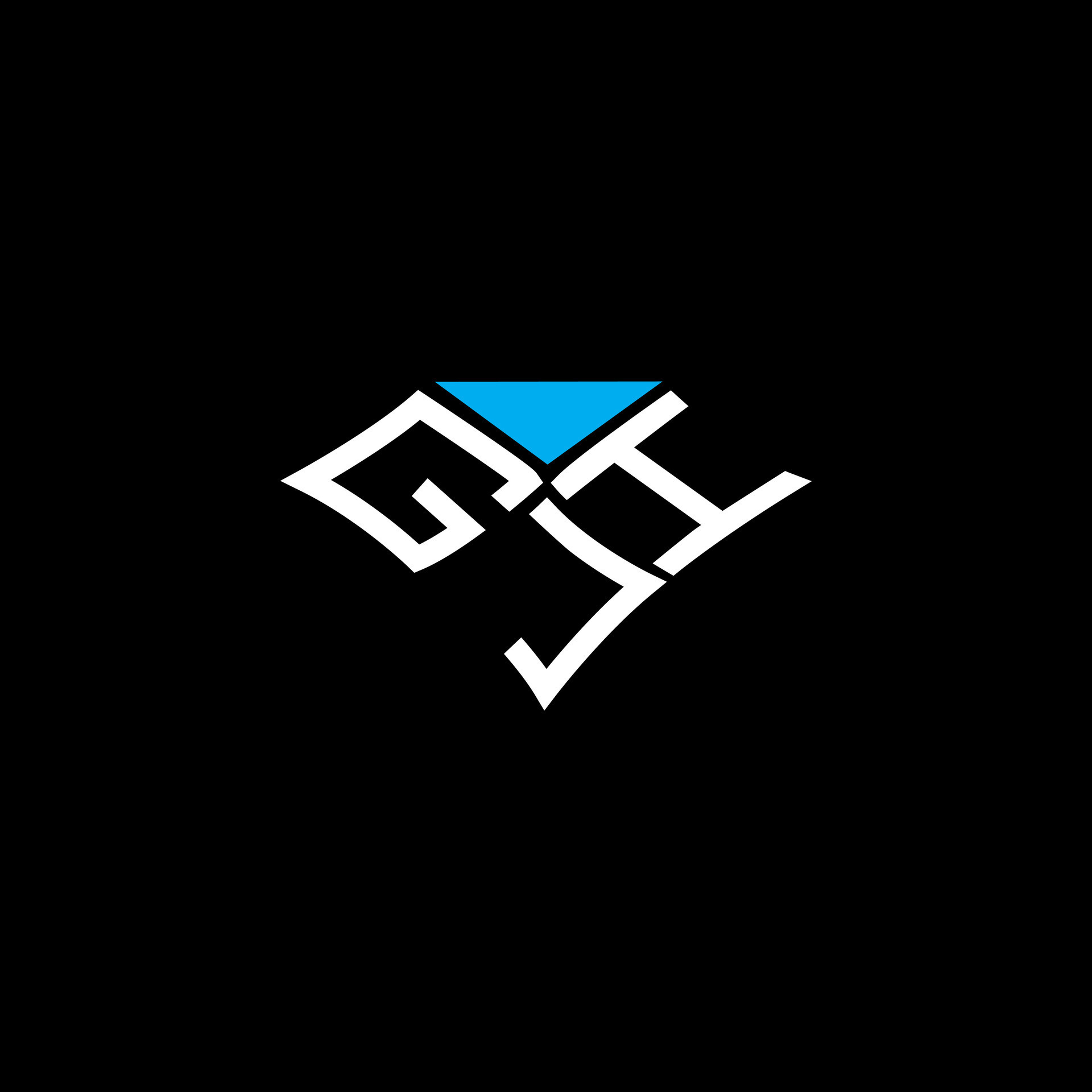 GJI letter logo vector design, GJI simple and modern logo. GJI ...