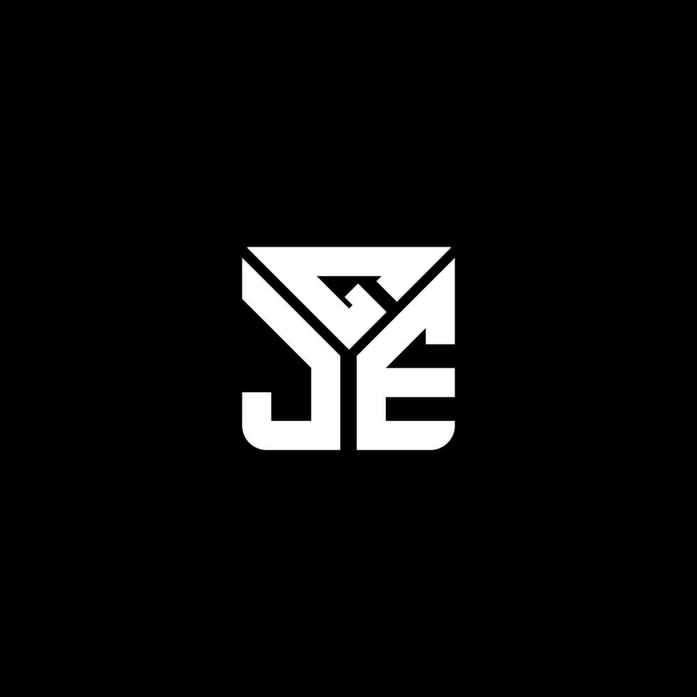 GJE letter logo vector design, GJE simple and modern logo. GJE luxurious alphabet design