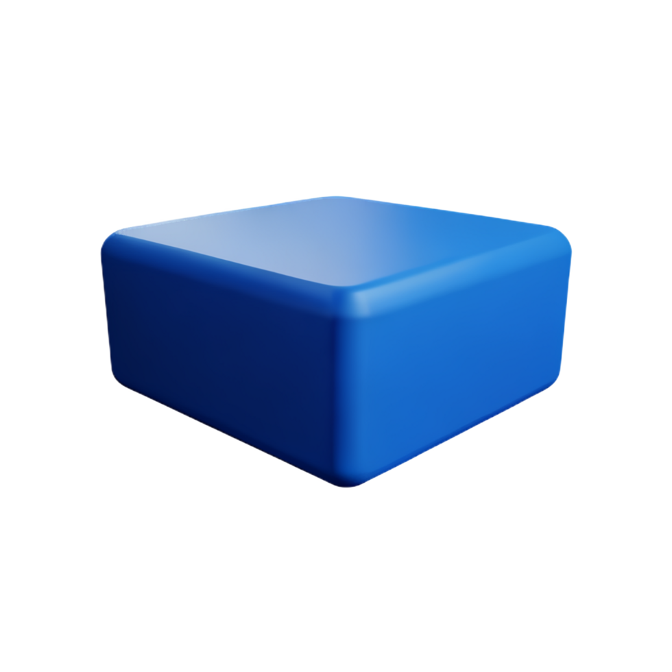 box 3d rendering icon illustration png