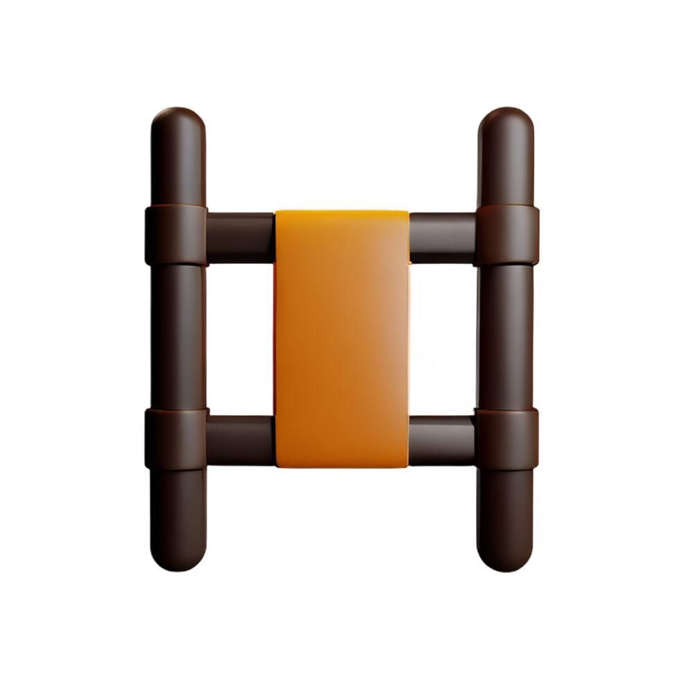 hout 3d renderen icoon illustratie png