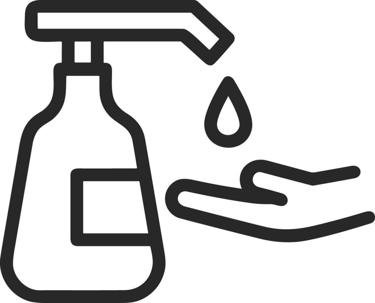 Soap washing icon symbol image vector. Illustration of the soap antiseptic foam cleaner sanitary design image vector