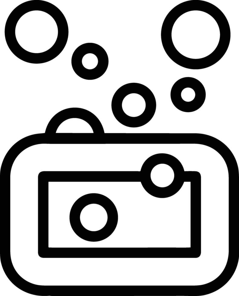 Soap washing icon symbol image vector. Illustration of the soap antiseptic foam cleaner sanitary design image vector