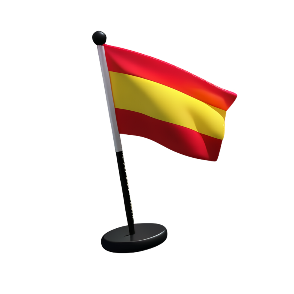 flag 3d rendering icon illustration png