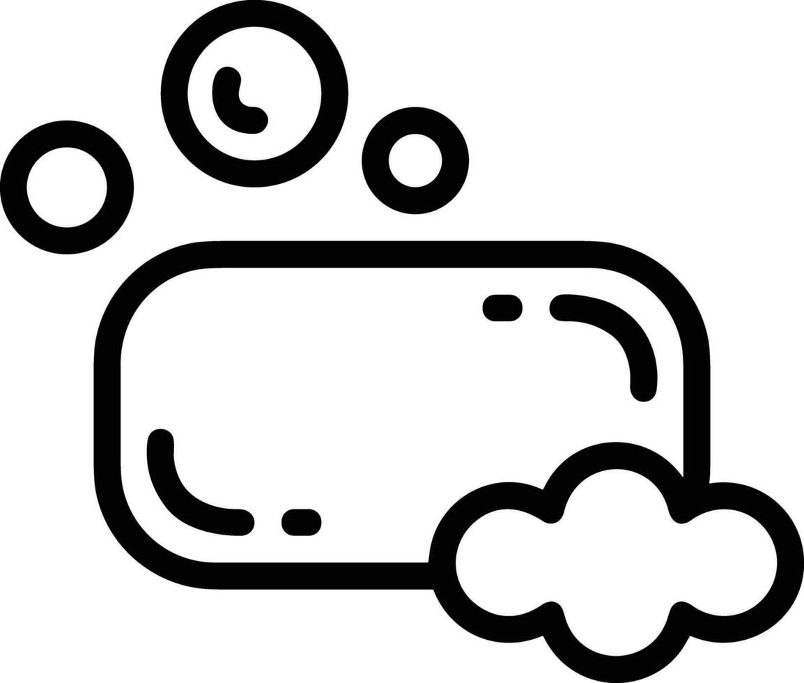 Soap washing icon symbol image vector. Illustration of the soap antiseptic foam cleaner sanitary design image vector