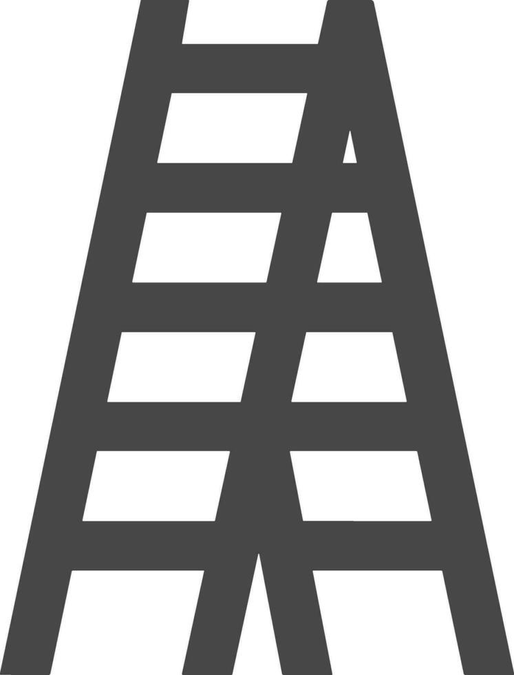 escalera arriba escalera mecánica icono símbolo imagen vector. ilustración de piso de arriba aislado éxito concepto diseño imagen. vector