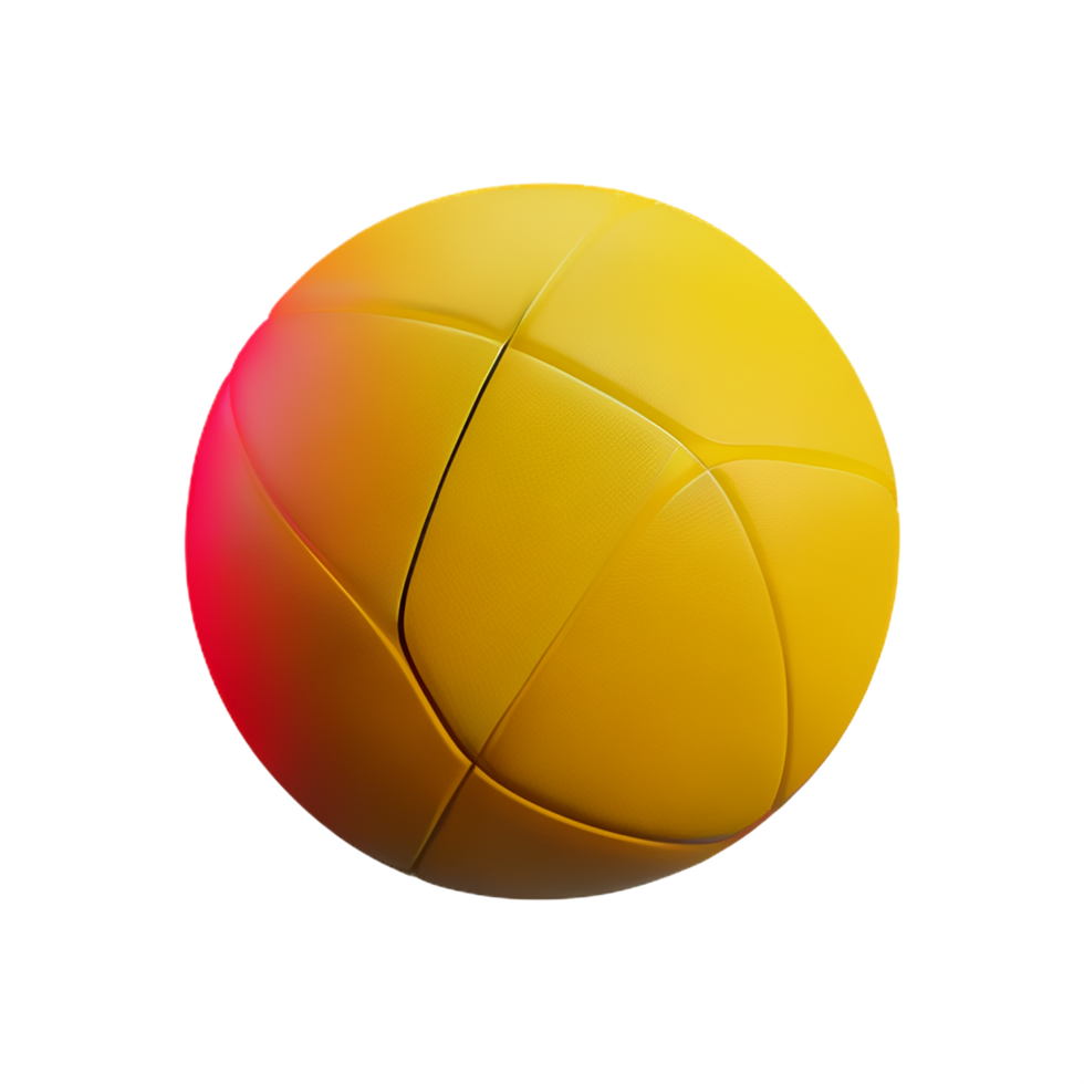 basketball 3d rendering icon illustration png