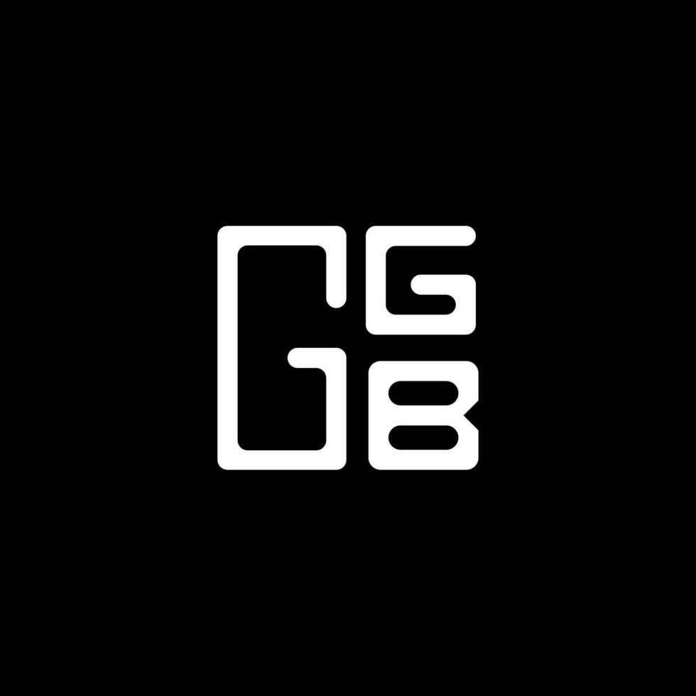 GGB letter logo vector design, GGB simple and modern logo. GGB luxurious alphabet design