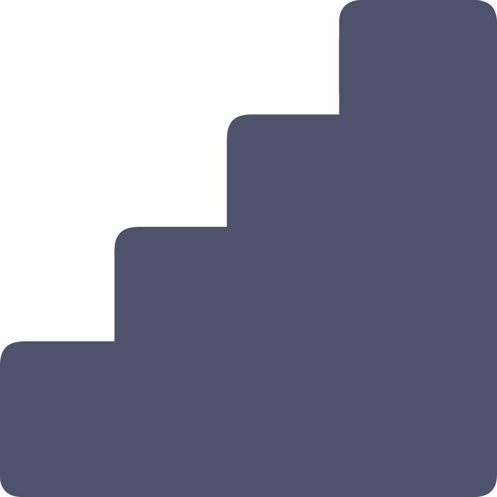 Stairs up escalator icon symbol image vector. Illustration of upstairs isolated success concept design image. vector