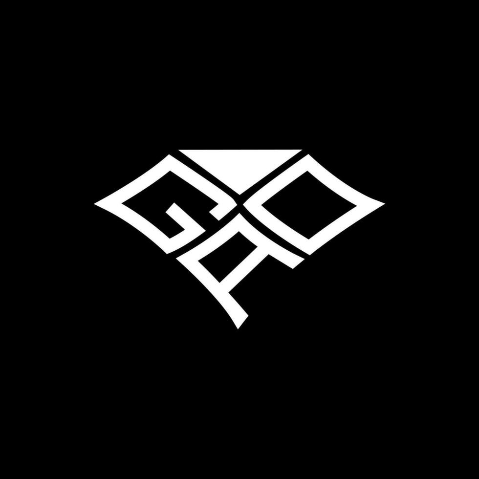 GAD letter logo vector design, GAD simple and modern logo. GAD luxurious alphabet design