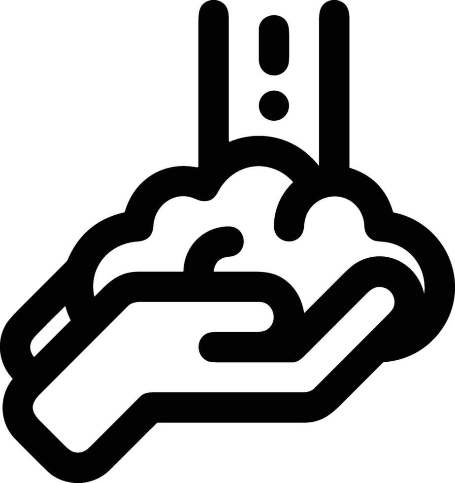 Soap washing icon symbol image vector. Illustration of the soap antiseptic foam cleaner sanitary design image vector