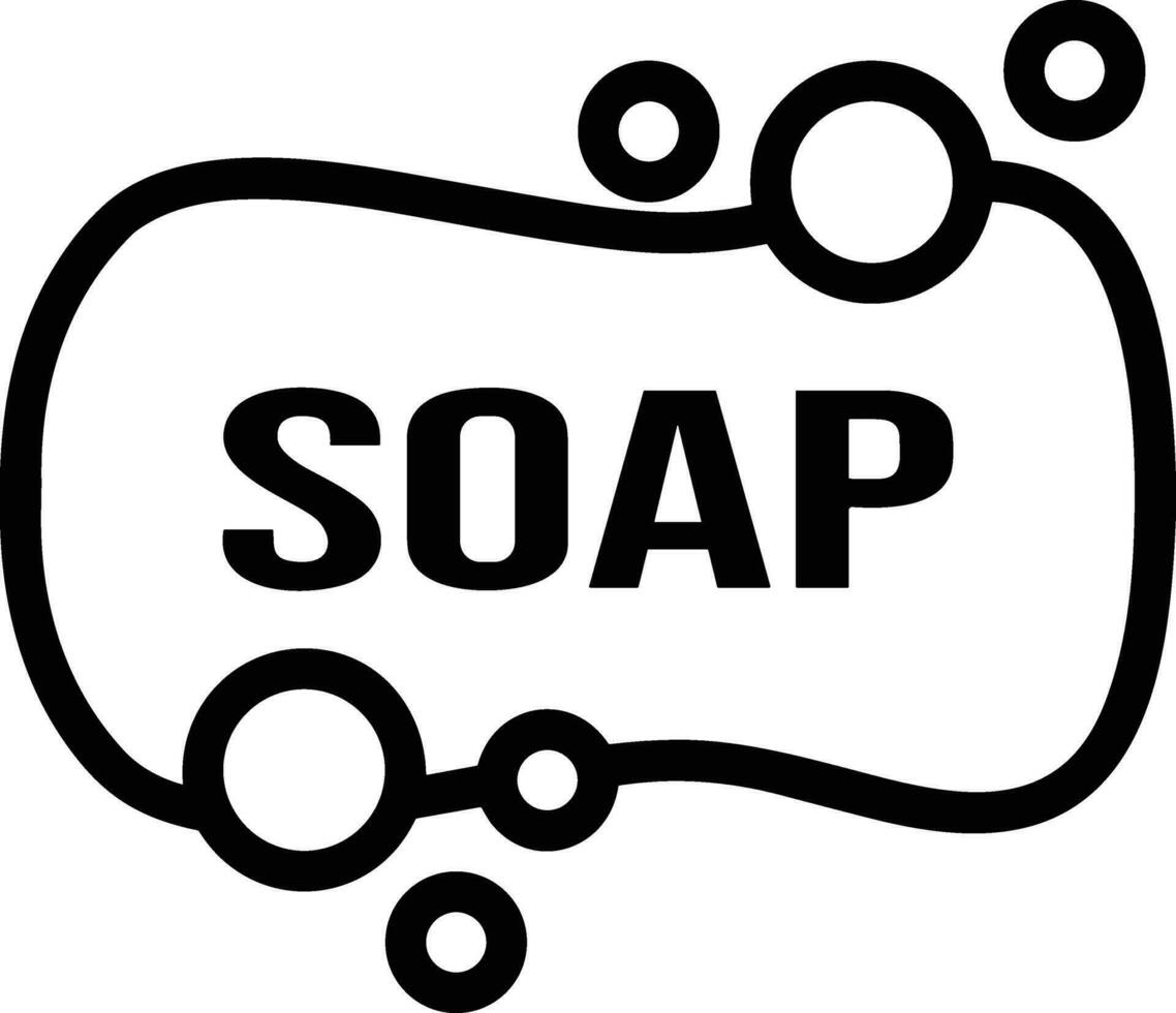 Soap washing icon symbol image vector. Illustration of the soap antiseptic foam cleaner sanitary design image vector