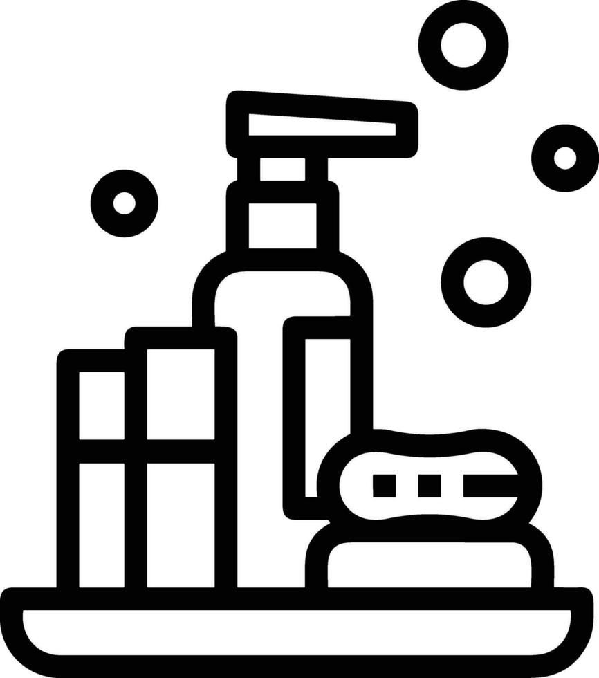 Soap washing icon symbol image vector. Illustration of the soap antiseptic foam cleaner sanitary design image vector