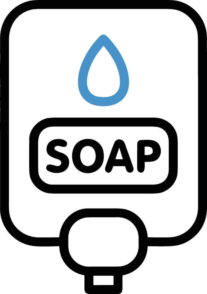 Soap washing icon symbol image vector. Illustration of the soap antiseptic foam cleaner sanitary design image vector