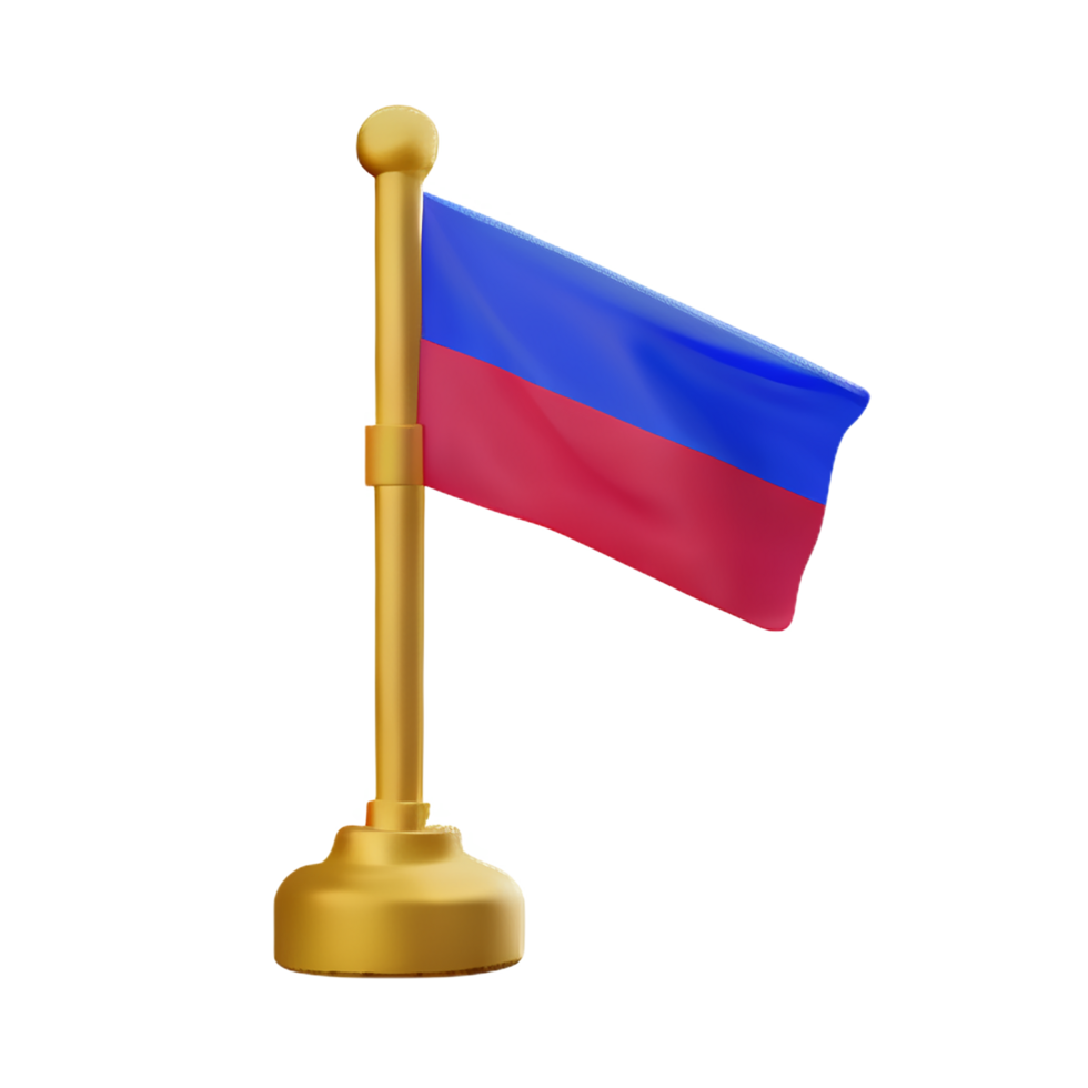 flag 3d rendering icon illustration png