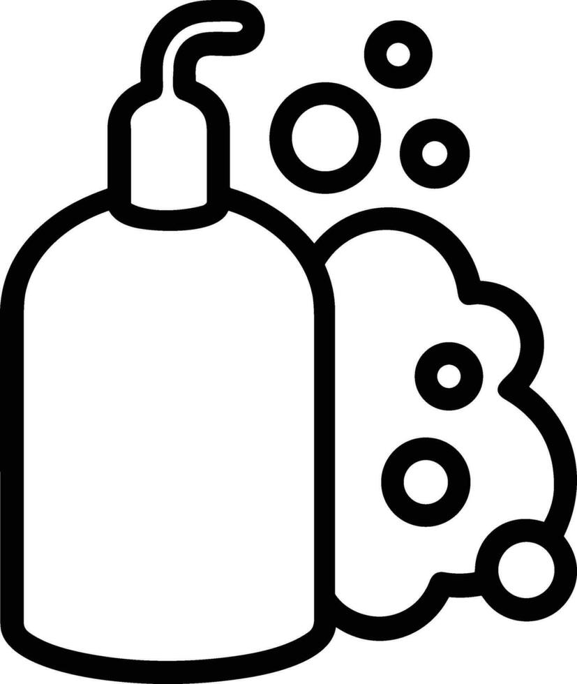 Soap washing icon symbol image vector. Illustration of the soap antiseptic foam cleaner sanitary design image vector