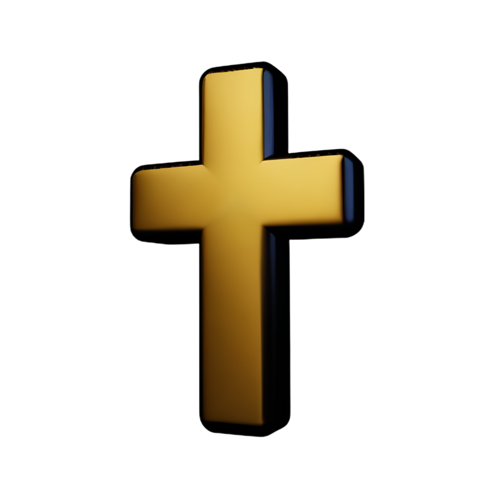 cross  3d icon illustration png