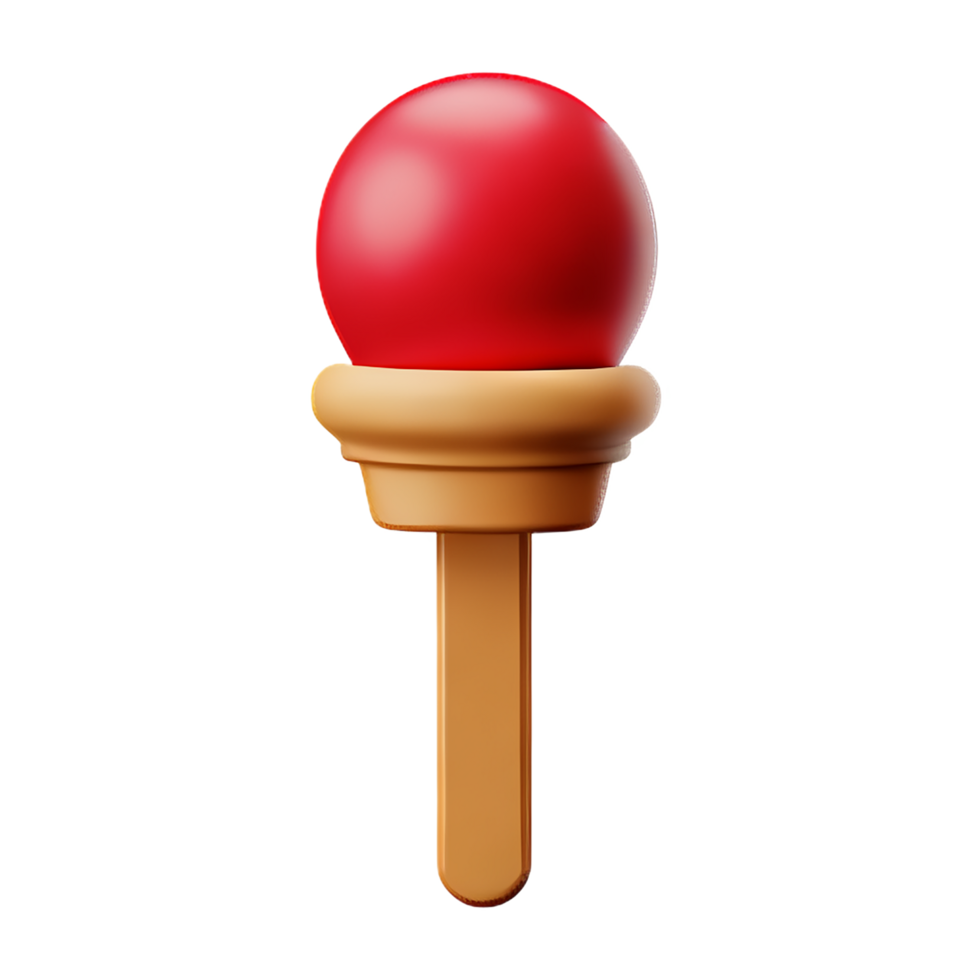 strawberry stick cream 3d sweets icon png