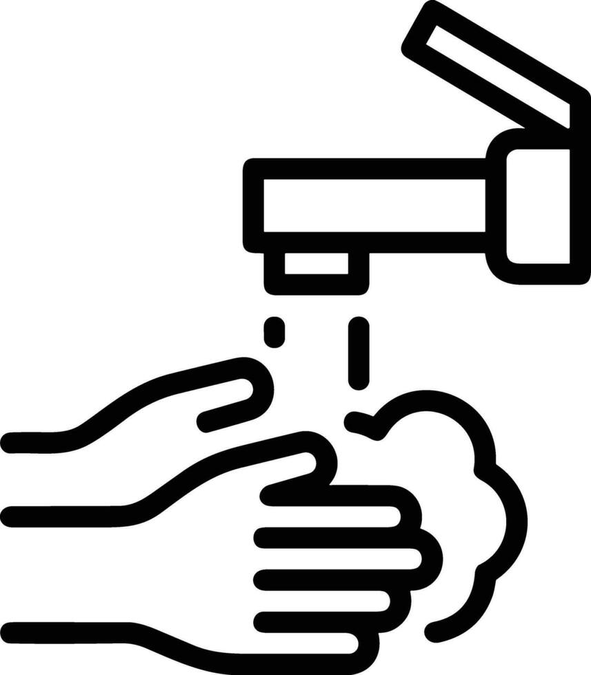 Soap washing icon symbol image vector. Illustration of the soap antiseptic foam cleaner sanitary design image vector