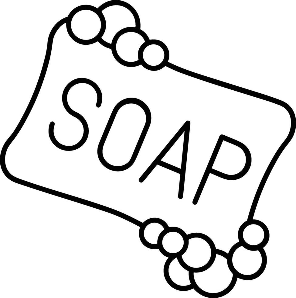 Soap washing icon symbol image vector. Illustration of the soap antiseptic foam cleaner sanitary design image vector