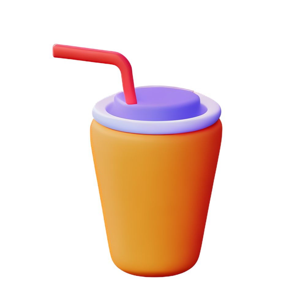 beach drink 3d travel and holiday illustration png