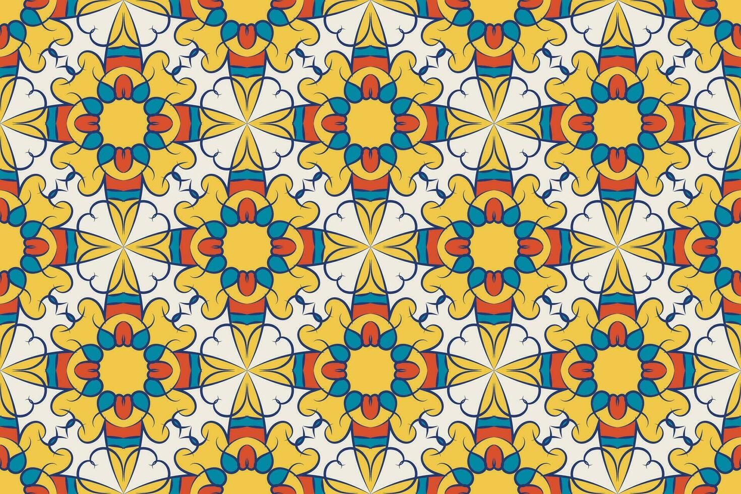 Turkish Mosque Window Vector Seamless Pattern. Ramadan mubarak muslim background. Traditional ramadan kareem mosque pattern with gold grid mosaic. Islamic window grid design of lantern shapes tiles.