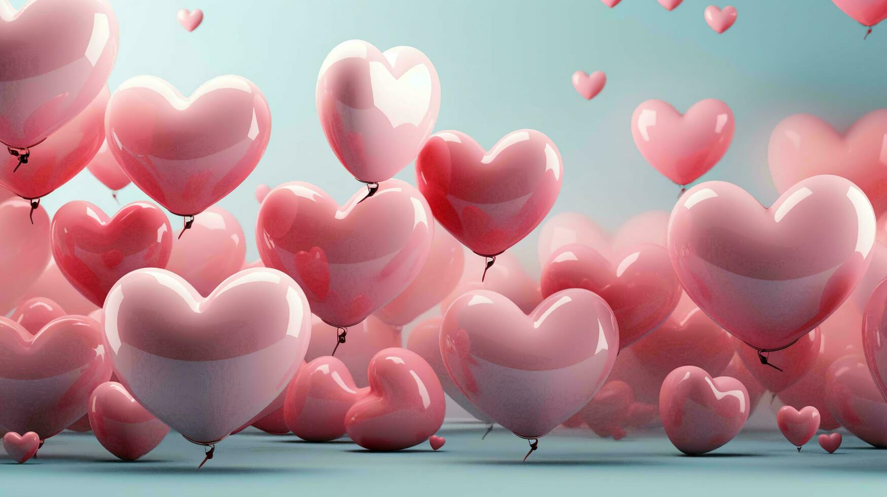 hermosa amor antecedentes de inflable corazones de en forma de corazon globos para el fiesta de todas amantes, San Valentín día foto