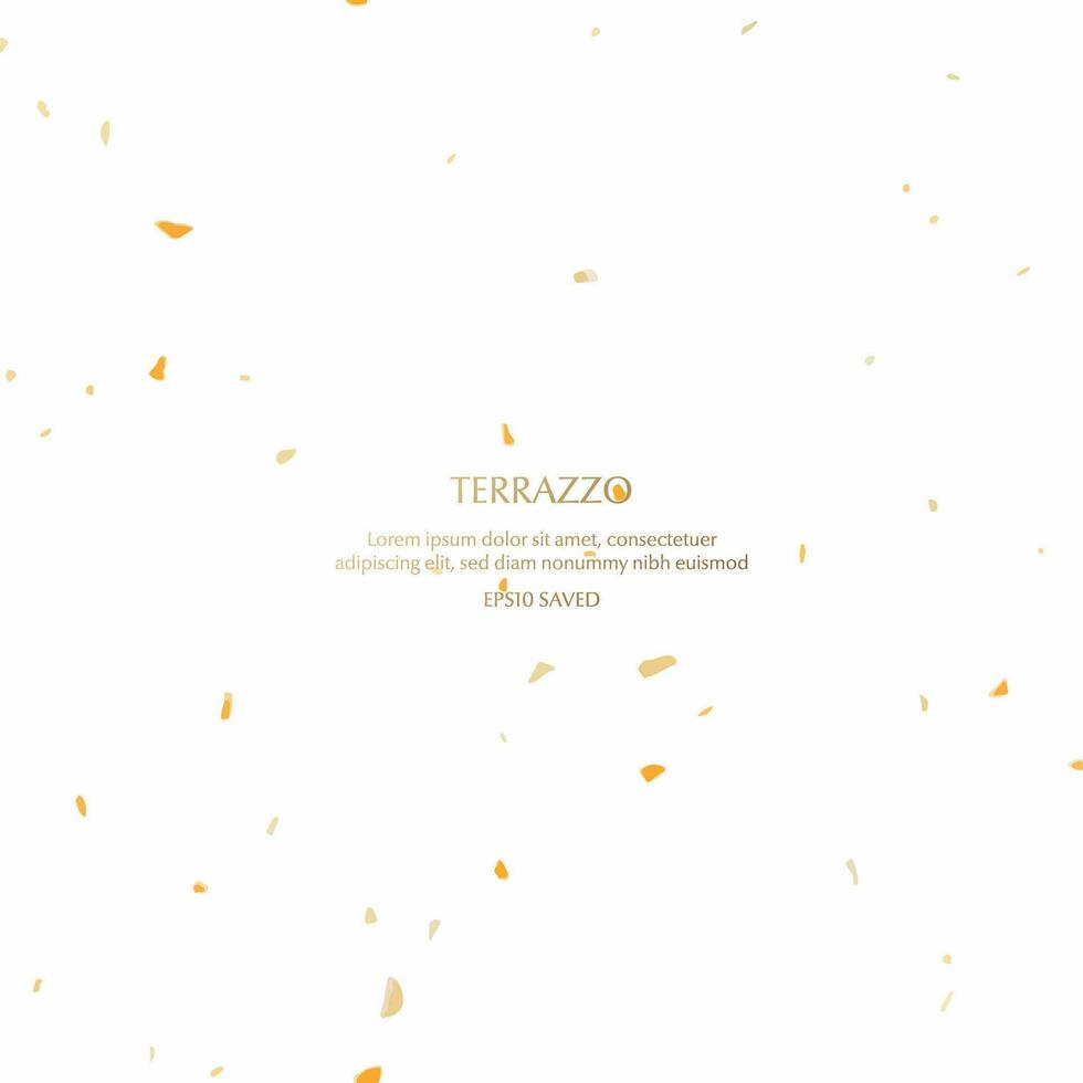 Terrazzo Pattern. Endless cement texture background vector
