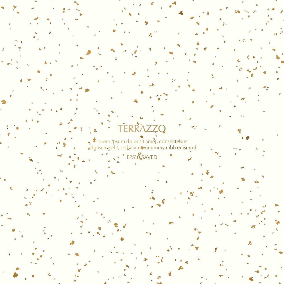 Terrazzo Pattern. Endless cement texture background vector