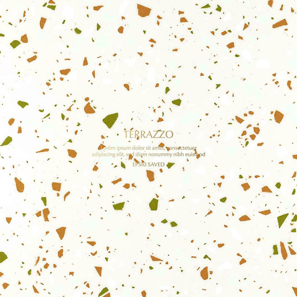 Terrazzo Pattern. Endless cement texture background vector