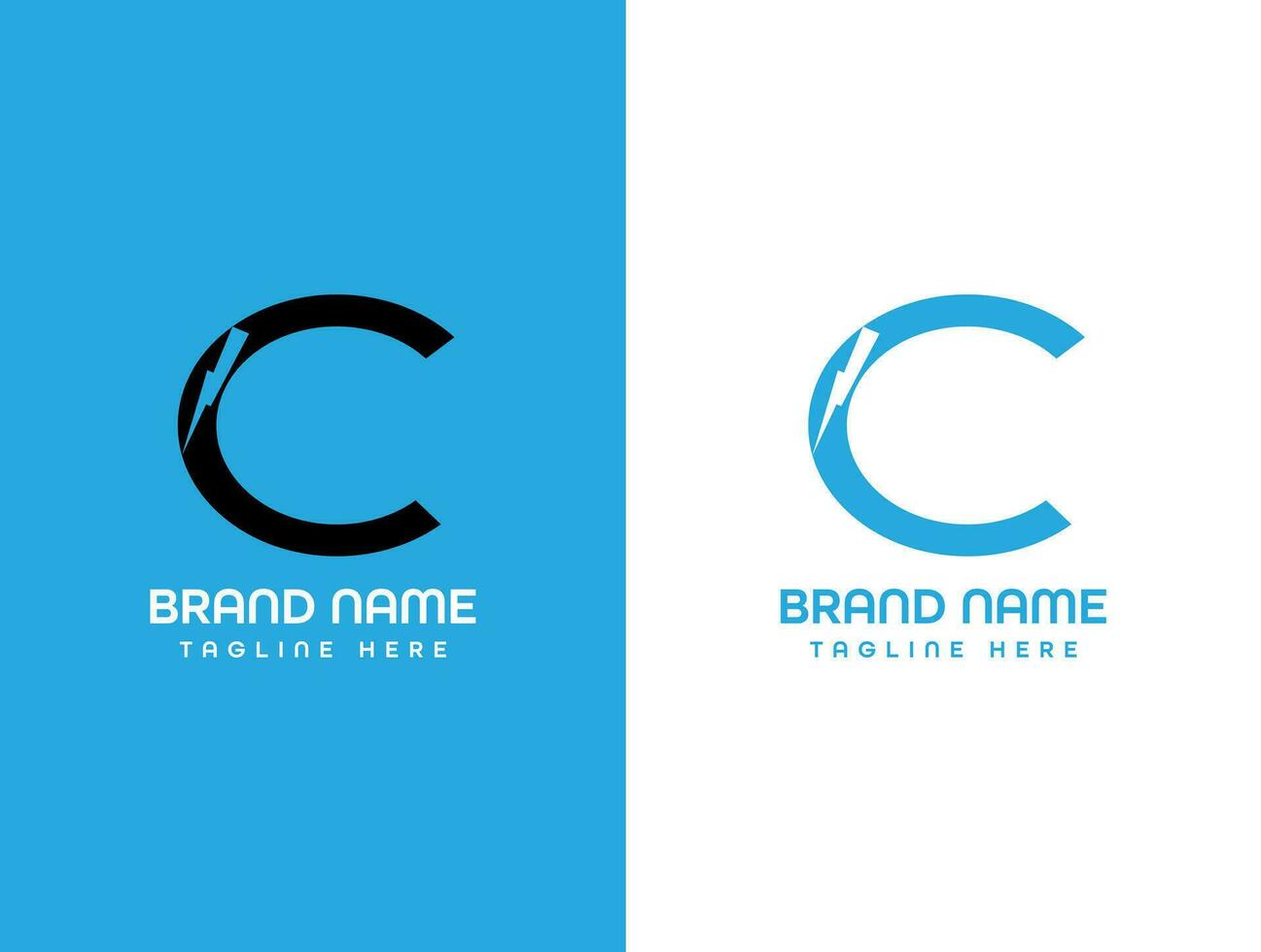 c letter logo vector