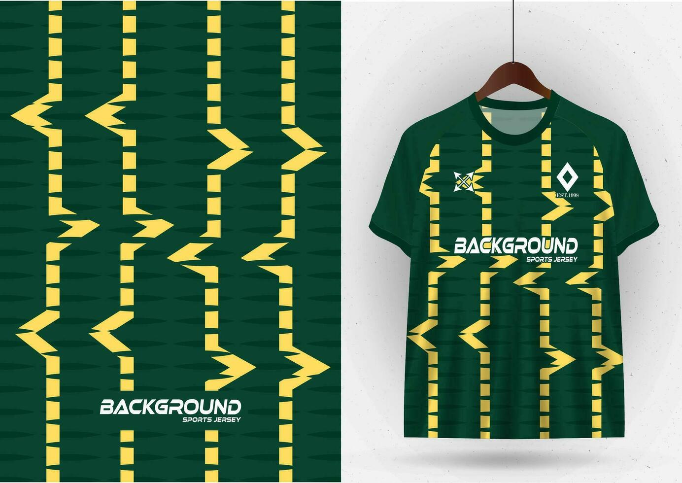 fútbol jersey camiseta diseño modelo Bosquejo para fútbol americano club vector