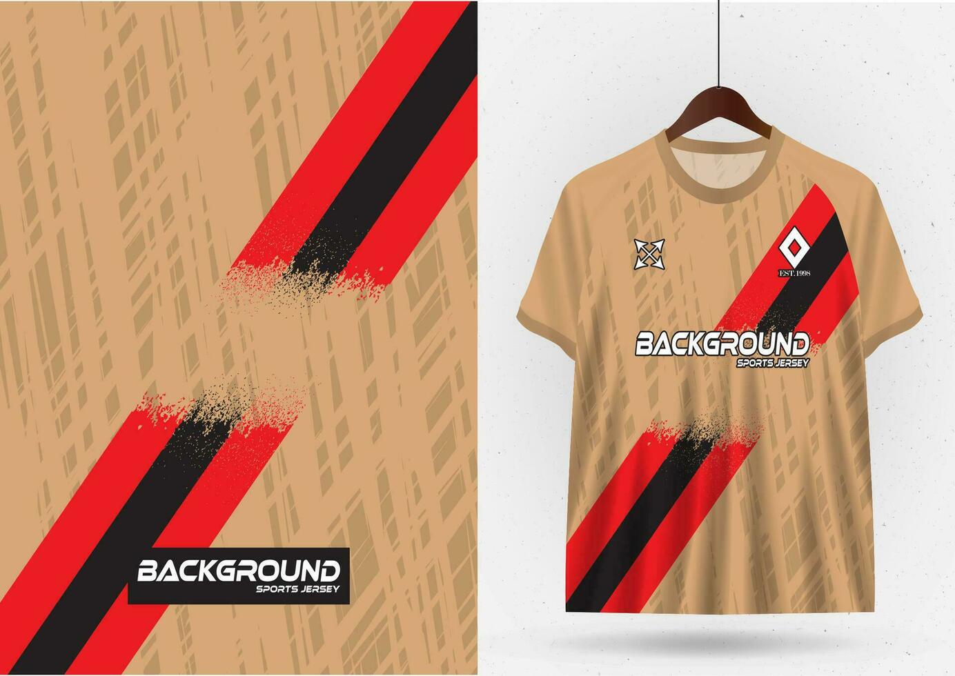 fútbol jersey camiseta diseño modelo Bosquejo para fútbol americano club vector