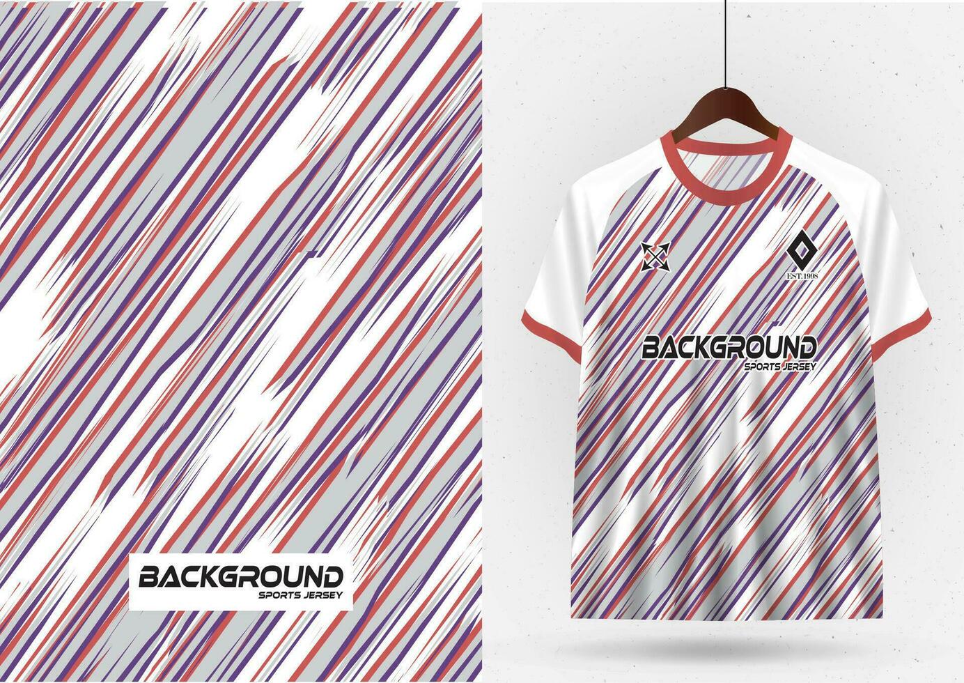 fútbol jersey camiseta diseño modelo Bosquejo para fútbol americano club vector