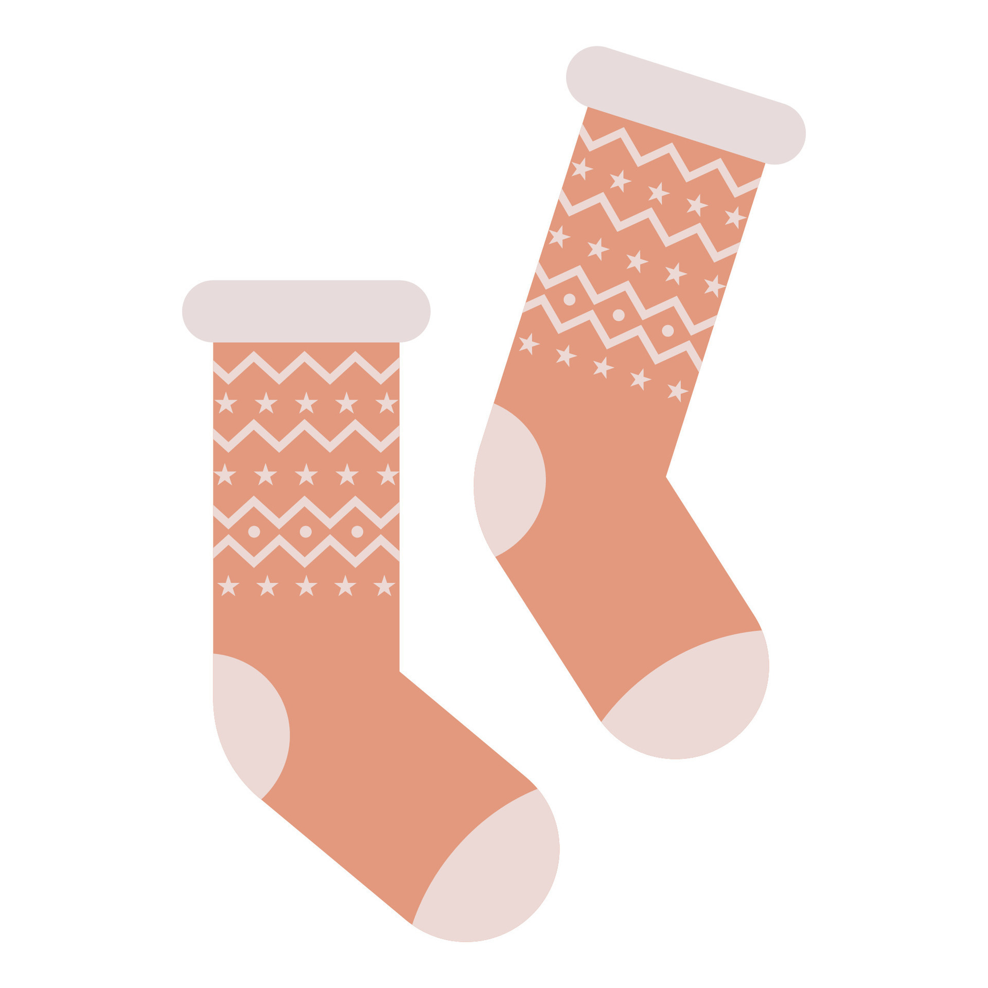 Premium Vector  Set of socks pattern. illustrations isolate sock with  colored pattern