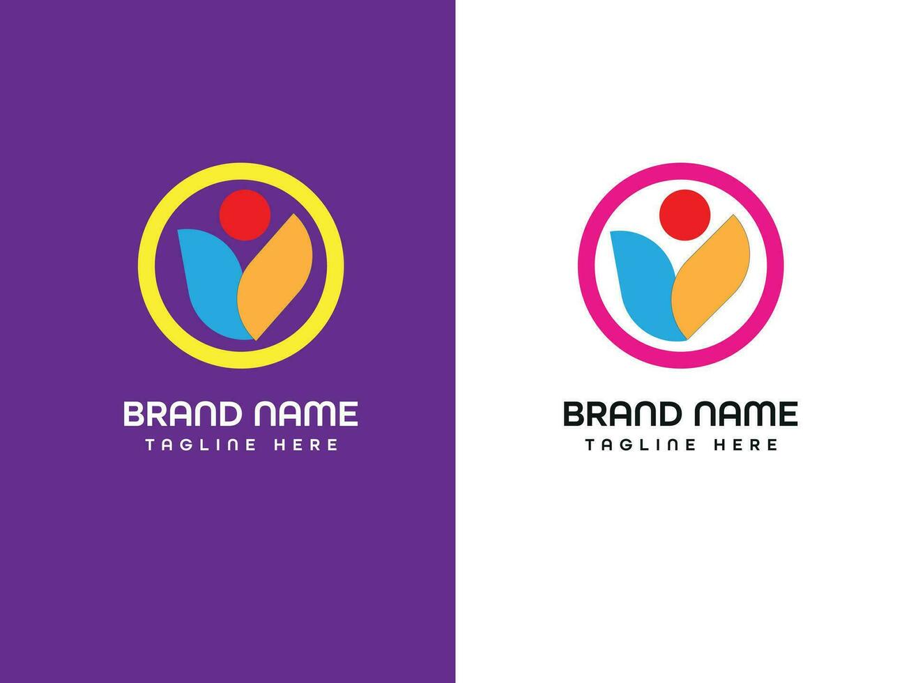 letter logo design vector