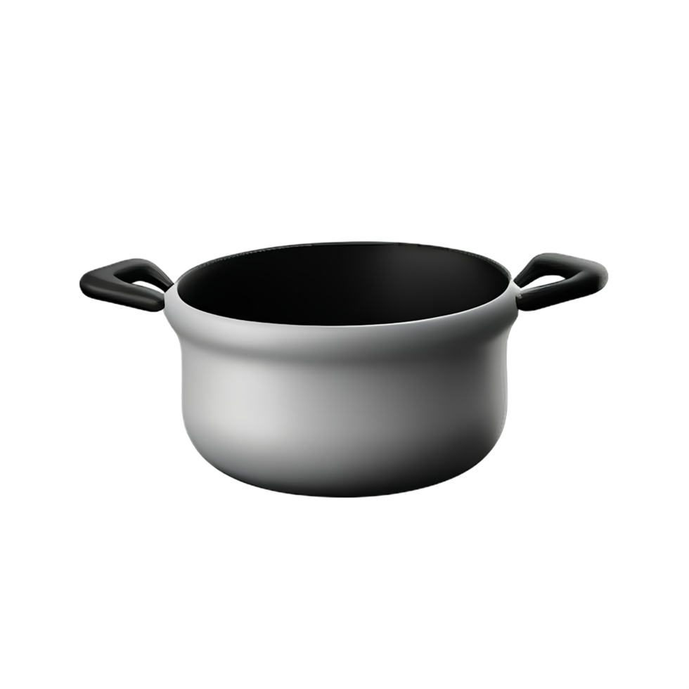 3d illustration grill pan png