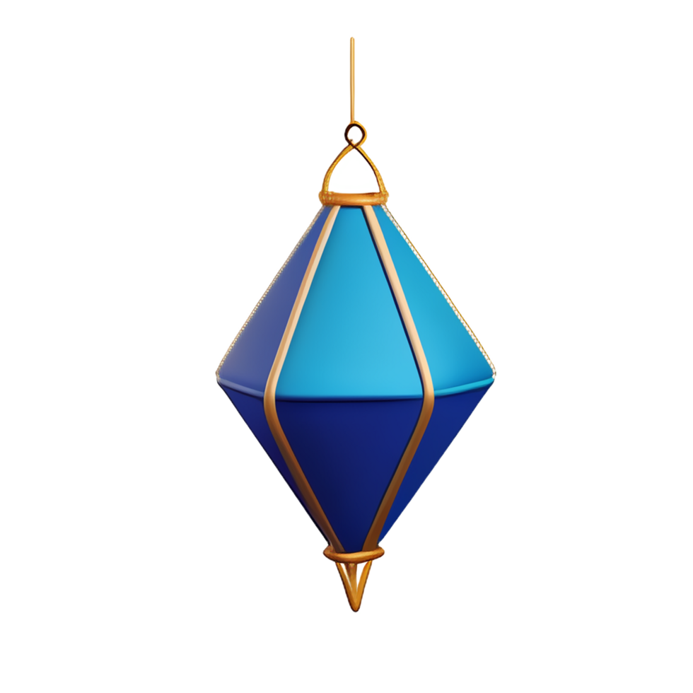 ketupat diamond 3d ramadan icon png