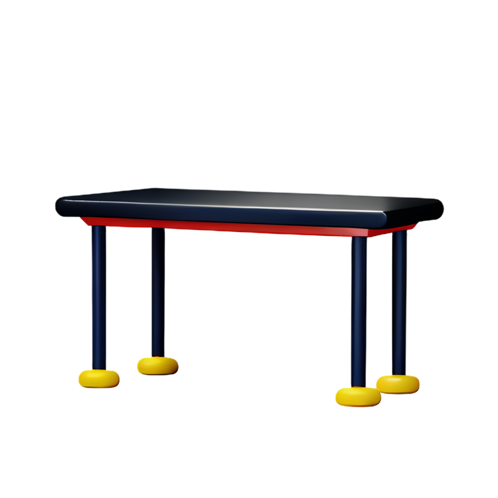 mesa 3d ícone ilustração png