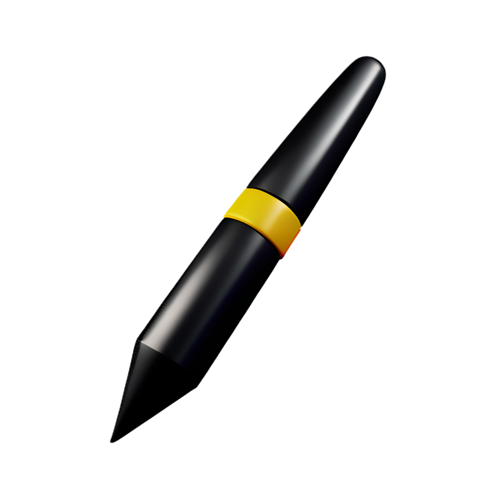 Brush 3d icon illustration png