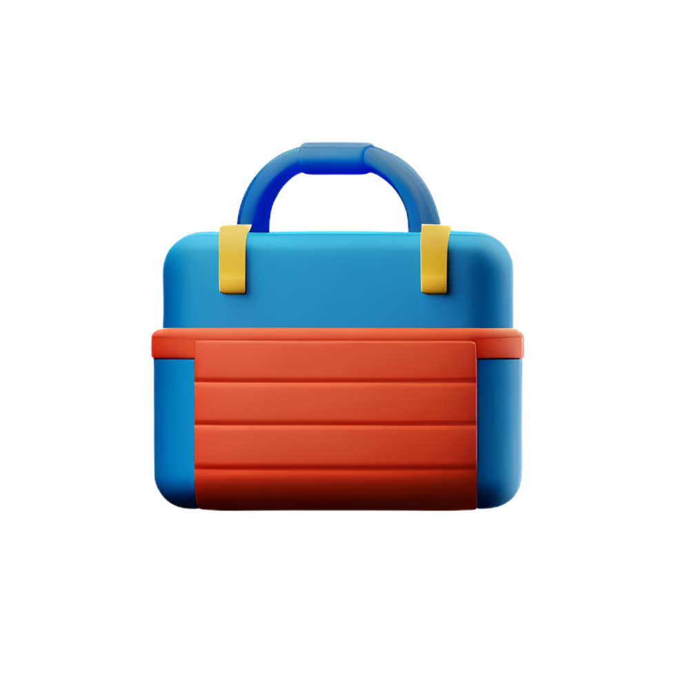 sport fitness bag 3d gym fitness icon png