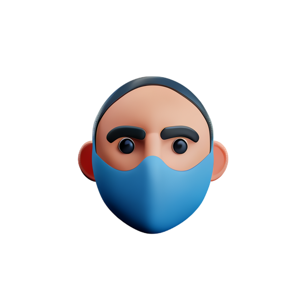 médico 3d icono ilustración png