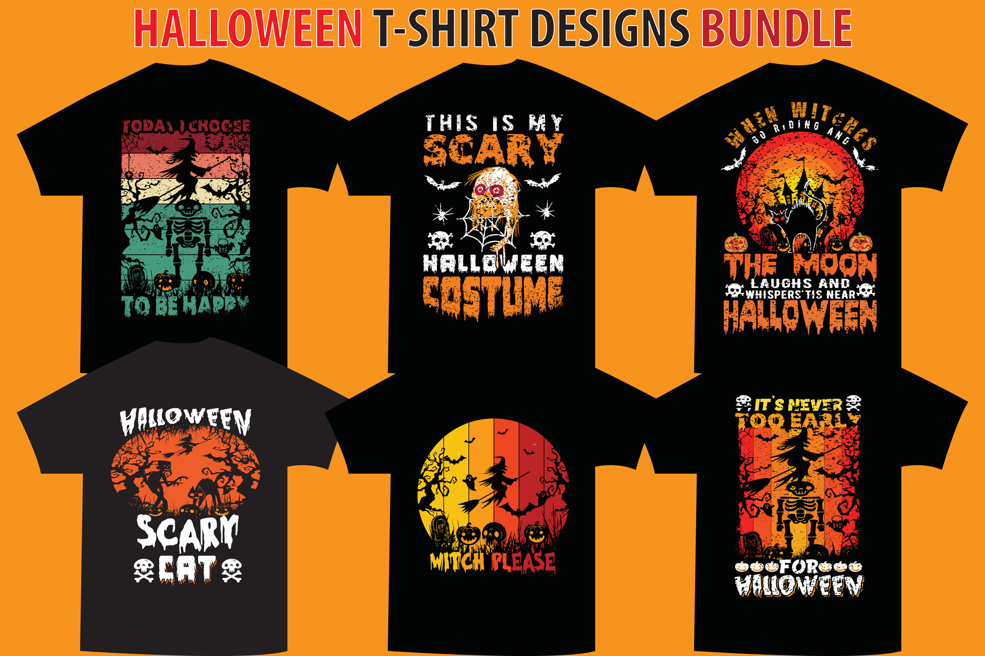 Momster Halloween T-Shirt Design , Halloween T-Shirt Design By Rana  Creative