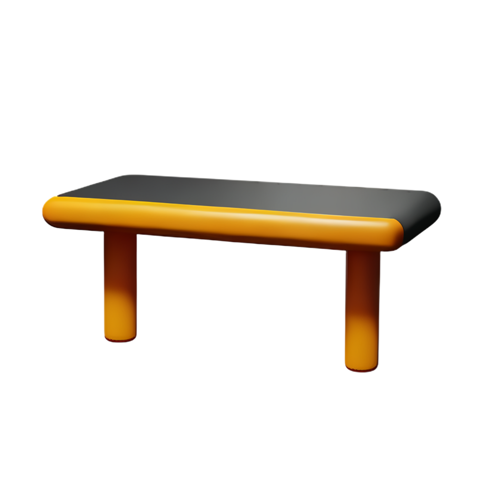 mesa 3d ícone ilustração png