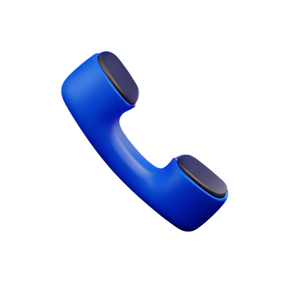 dial phone 3d user interface icon png