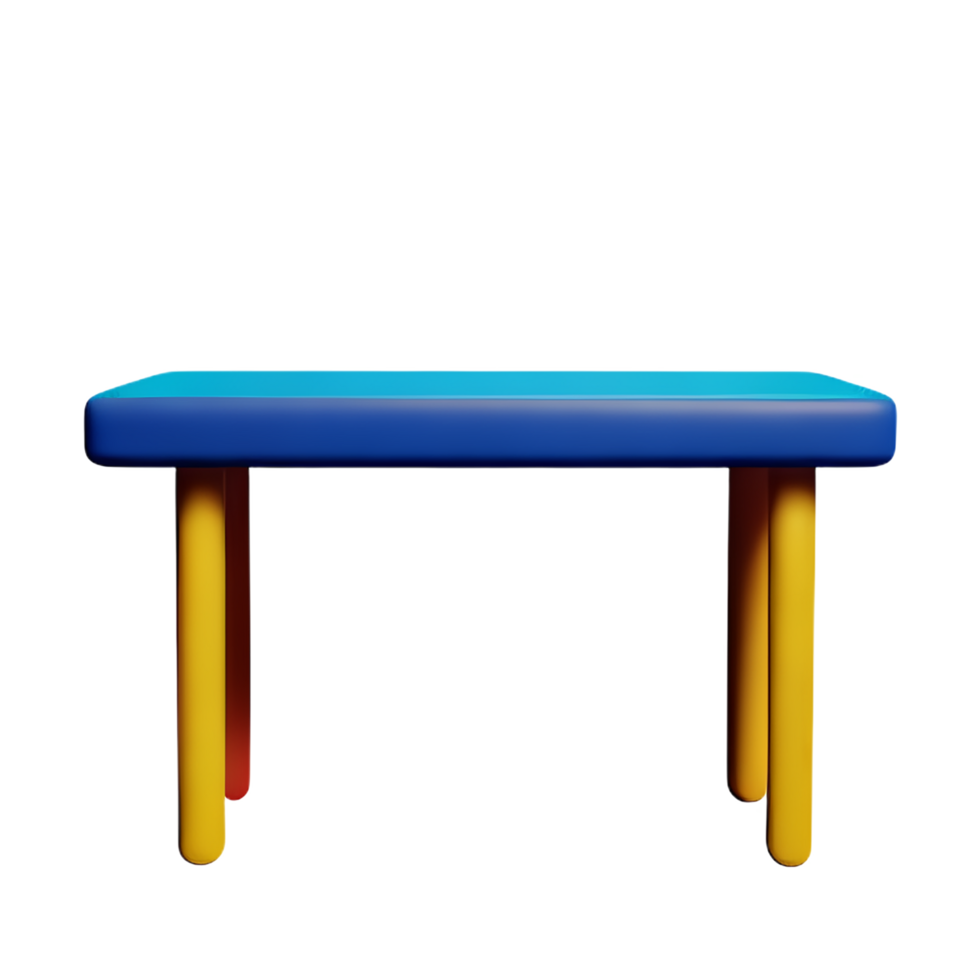 tavolo 3d icona illustrazione png