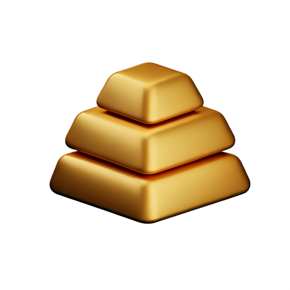gold 3d icon illustration png