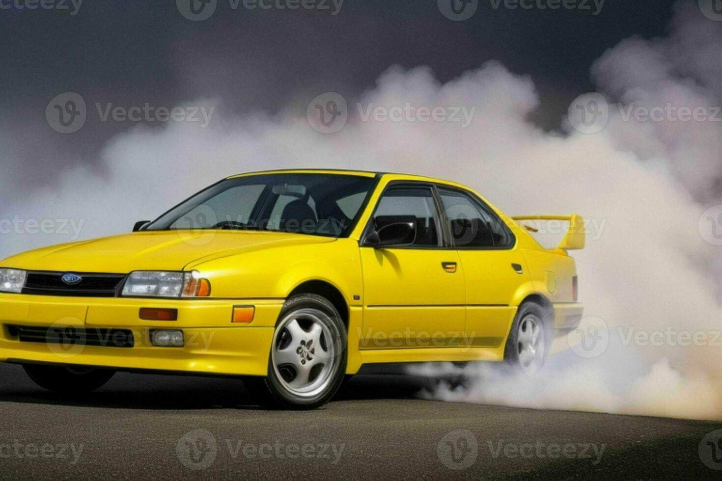 Sport car Subaru SVX 1990 JDM. Pro Photo