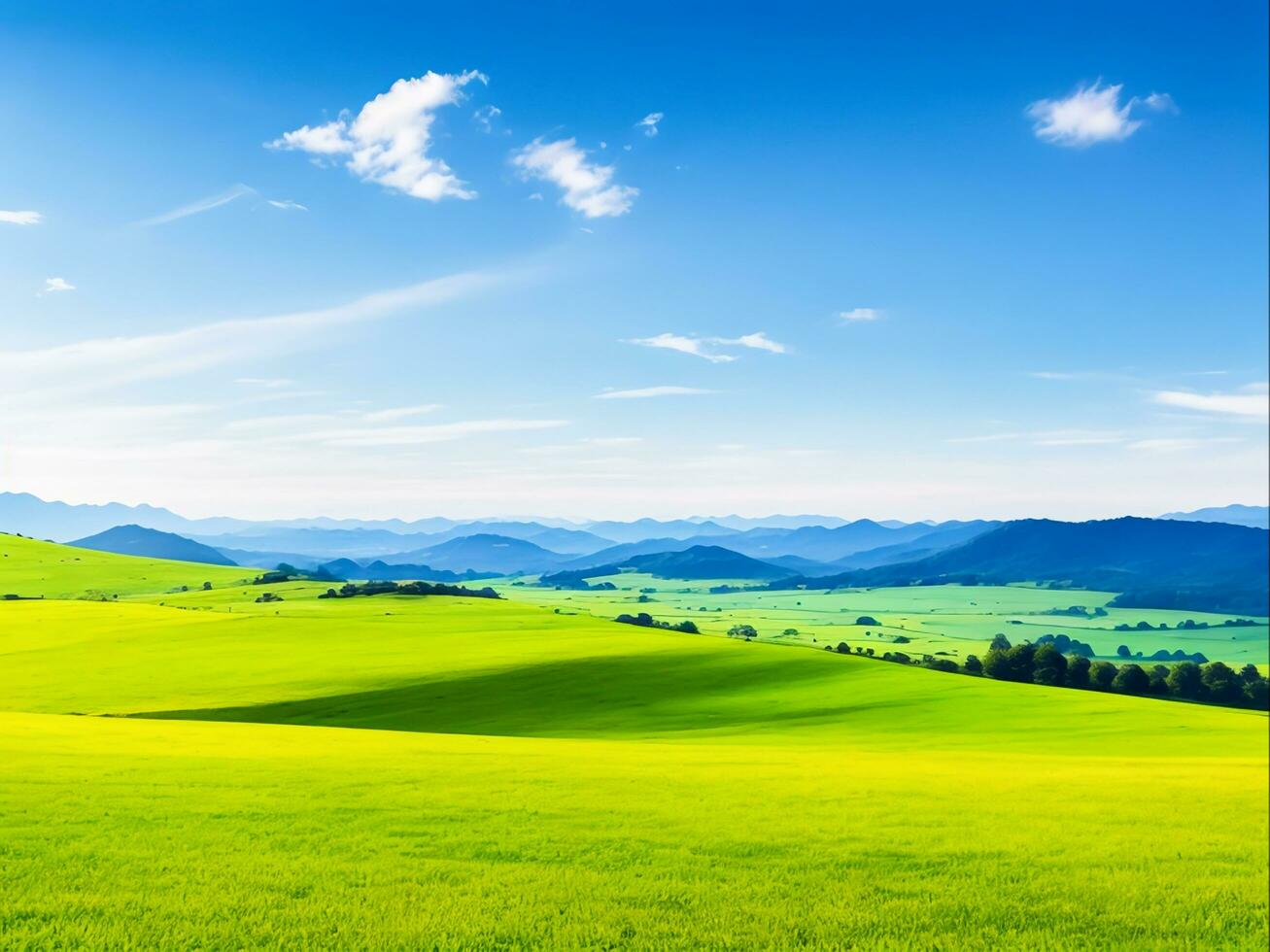 belleza de naturaleza pintoresco paisaje, generativo ai foto