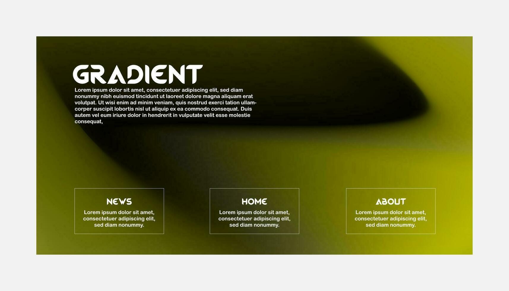 Modern Background Design with Gradient and Grain Texture. Minimalist Gradient Background with geometric shapes for Website design, landing page, wallpaper, banner, poster, flyer, and presentation vector